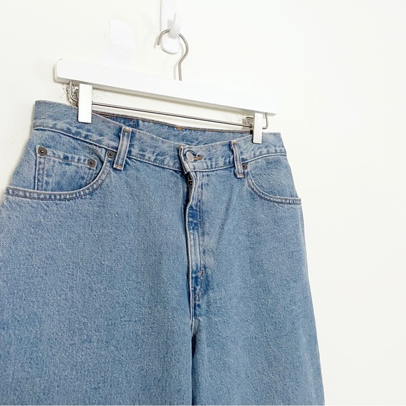 Vintage Levi’s 505 Relaxed Fit Tapered Leg Dad Jeans Size 12 Short 30” Waist - Picture 2 of 9
